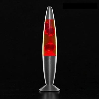 Image de MODEZVOUS Lampe de table Magma 34 cm Avec ampoule rechange Rouge
