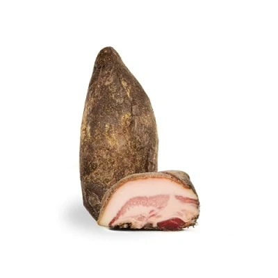 Image de Guanciale Salumi Pasini® Environ 1,1Kg de Charcuterie italienne Accompagnement original pates en complément fromage