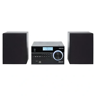 Image de MEDION P64935 Microsystème Audio Compact (Dab+, Radio FM PLL, Bluetooth, Port USB, AUX, 2x50 W)