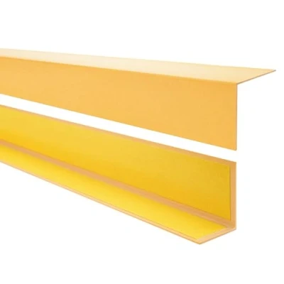 Image de Quest Profilé d&#039;angle en PVC autocollant Protection des bords 20 x 10 mm 150 cm Doré