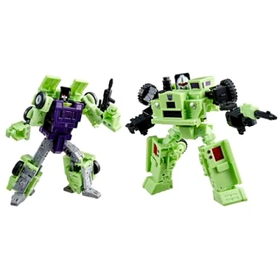 Image de Transformers Generations Studio Series, Figurines Constructicon Long Haul et Hook, Les : Le Film