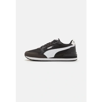 Image de Puma ST Runner V4 Unisex Baskets basses, Taille: 45, Black/white Imitation cuir/textile