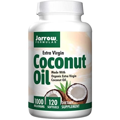 Image de Jarrow Formulas, Huile Coco, Extra Vierge, 1000 mg, 120 Gélules