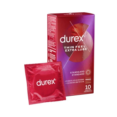 Image de Lubrifiant Durex Thin Feel Extra 10 Préservatifs
