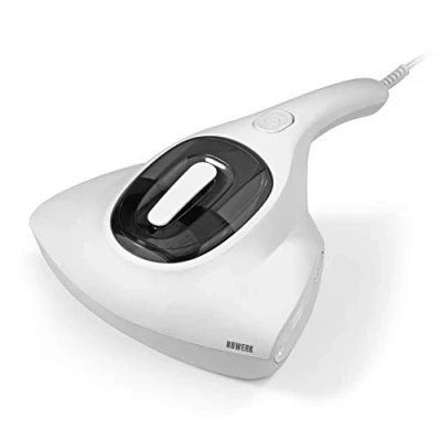 Image de N8WERK aspirateur d&#039;acariens dans l&#039;édition Moonlight White Nettoyeur de Matelas avec Une Forte Puissance d&#039;aspiration Stérilise Les Surfaces la lumière UV C, détruit 99,9% des acariens