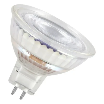 Image de Ampoule de réflecteur LED Osram MR16 avec socket rénovation, remplacement 50 watts, Gu5.3, MR16, 2700 Kelvin,
