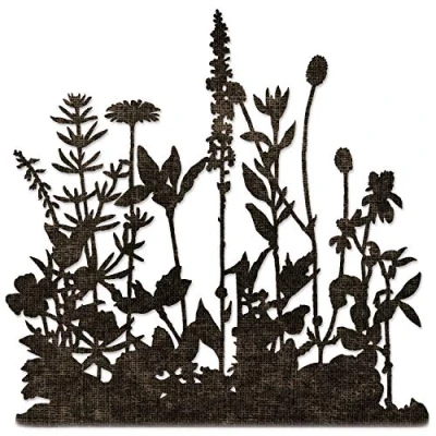 Image de Sizzix Thinlits Matrice de decoupe champ fleurs par Tim Holtz, 665369