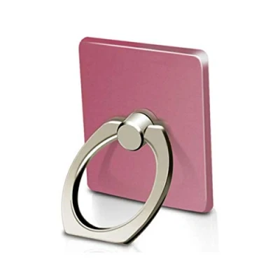 Image de MuStone Anneau de support Pour téléphone portable Rotation à 360 iPhone XS X 8 7 6S 6 5S 5C 5, Samsung Galaxy S9 S8 S7Edge S7 S6 Note 5 (Or rose)