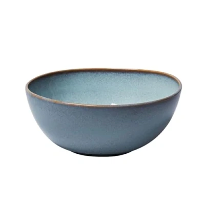 Image de like. by Villeroy &amp; Boch Lave Glacé Saladier 25,5 X 10,5 Cm, Turquoise, Grès, 2 200 Ml