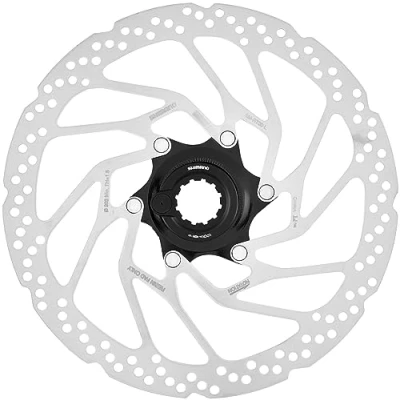 Image de SHIMANO Rotor 203 mm Center Lock INT. Discs, Adults, Unisex, Multicoloured (Multicoloured), One Size