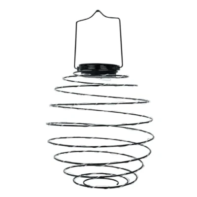 Image de Suspension solaire spirale micro LED blanc chaud ORION H37cm