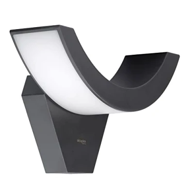 Image de Oktaplex Lighting Lima Lampe d&#039;extérieur à LED 10 W, IP54, 3000 K, Anthracite Luminaire exterieur Applique Murale