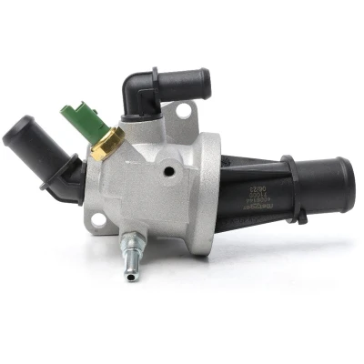 Image de METZGER 4006144 Thermostat d&#039;eau 88 avec joint d&#039;étanchéite Aluminium FIAT: 500 3 portes, Doblo I Break, Panda II 5 LANCIA: Musa, Ypsilon