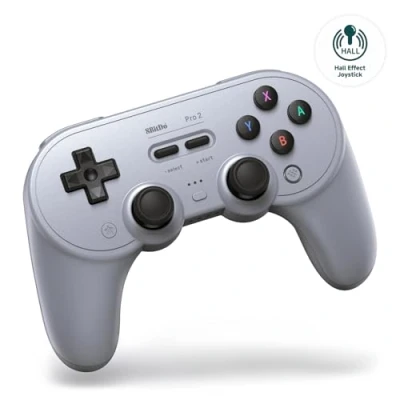 Image de 8BitDo PRO 2 Gamepad Hall Effect Gray New Edition