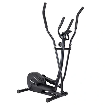 Image de TechFit Vélo d&#039;appartement Ellittica Elliptique de Maison avec 8 Niveaux résistance, Inertie vol 5 Kg, Écran LCD poignée Test fréquence Cardiaque