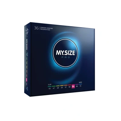 Image de MY.SIZE Pro 64mm Préservatifs Boîte de 36
