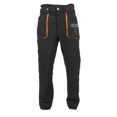 Image de Oregon Pantalon de Sécurité Yukon pour Tronçonneuse, Protection Classe 1, Noir, Taille M (EU 42 44), (295435/M)