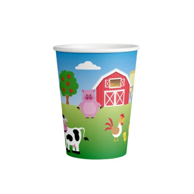 Image de Gobelets de la ferme 250ml 8 pièces