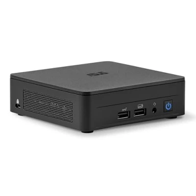 Image de ASUS NUC 90AS0031 M00050 PC/poste de travail Intel® Core™ i3 1315U 8 Go DDR4 SDRAM 512 SSD Windows 11 Pro UCFF Mini PC type barebone Noir Neuf