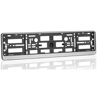 Image de Support pour plaques d’immatriculation TAPORT®, cadre compatible avec tous les styles
