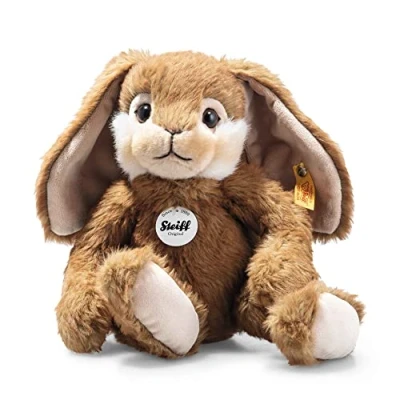 Image de Steiff Lapin pantin Bommel 067471 Brun Clair 28 cm