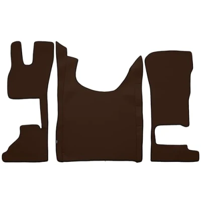 Image de F CORE Tapis de entierement Le Sol Camion compatibilité pour DAF XG XG+ 10.21 Passager Fixe Marron