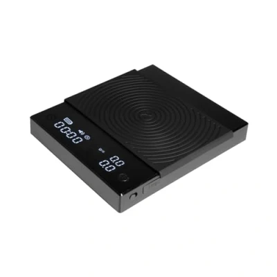 Image de TIMEMORE balance à café électronique Basic 2.0 avec débit d&#039;eau et fonction minuterie, commutation libre des unités onces/kg, numérique pour cuisine/pâtisserie/cuisine, noir