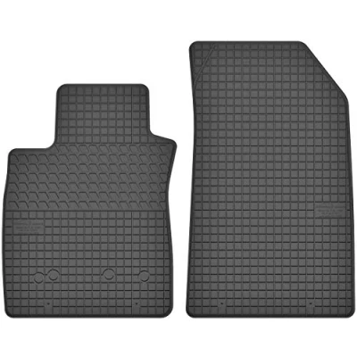 Image de Jeu de tapis sol avant en caoutchouc pour Renault Clio III (2005 2012) / IV (à partir 2 pièces Ajustement parfait