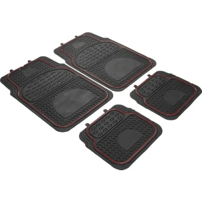 Image de START Fregene 6162 Ensemble de tapis sol PVC avant et arrière 4 noir