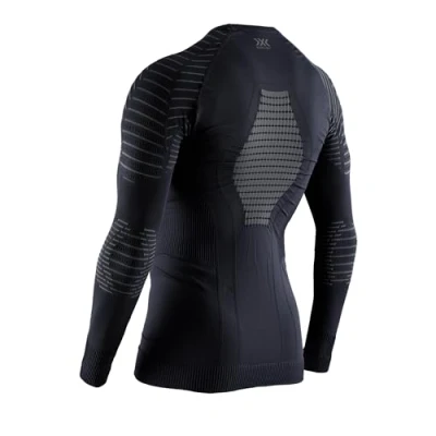Image de X BIONIC Invent 4.0 T Shirt de Sport Maillot Compression Homme Manches Longues Noir Taille M
