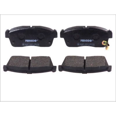 Image de FERODO PREMIER ECO FRICTION FDB1532 Jeu de plaquettes frein avec indicateur d&#039;usure clip piston sans accessoires SUZUKI: Ignis 2, I