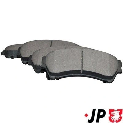 Image de JP GROUP 3863600910 Jeu de plaquettes frein Essieu avant avec indicateur d&#039;usure MAZDA: 6 3/5 portes, Break, Berline