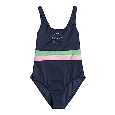 Image de Roxy Fille Ilacabo Active One Piece Maillot De Bain Une Pièce, Naval Academy, 16 Ans EU