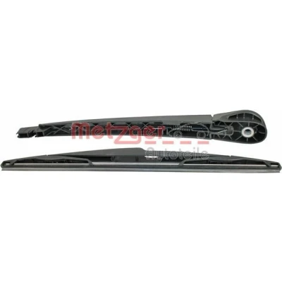 Image de Bras d&#039;essuie glace, nettoyage des vitres Metzger 2190262 arrière avec balai glace intégré, cache RENAULT: LAGUNA 2 Grandtour