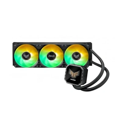 Image de ASUS TUF Gaming LC III 360 ARGB LCD AIO 360mm écran 2.8 3 ventilateurs 120 mm Noir