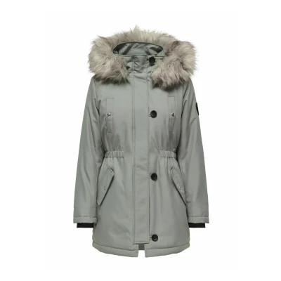 Image de ONLY Onliris CC 2023 OTW Manteau d&#039;hiver, Femme, Taille: XS, Shadow