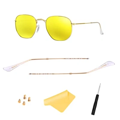 Image de Branches de rechange pour lunettes soleil Ray Ban RB3548N, avec 4 vis, 1 tournevis