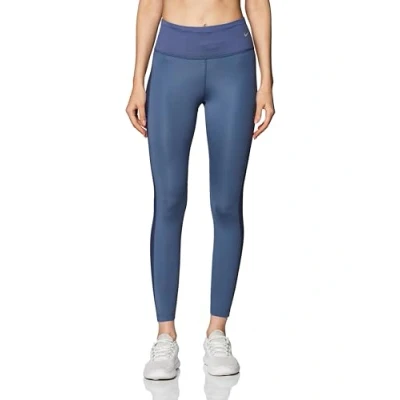 Image de NIKE DX0946 491 W NK DF Fast Mr 7/8 TGHT NV Pants Femme DIFFUSED Blue/Reflective Silv Taille M