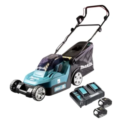 Image de Tondeuse à gazon 36V LXT 900W (2x4,0 Ah) largeur de coupe 38 cm MAKITA DLM382CM2