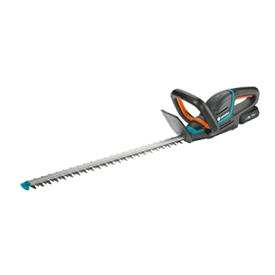 Image de Set taille haies sans fil ComfortCut 60 18 V P4A Gardena, i : ac poignée ergon.; butée d’arrêt, faible poids pr meilleure manipulation, batterie (14731 20)