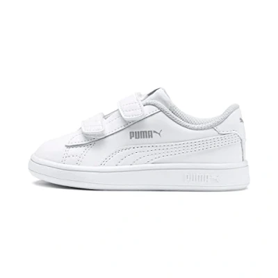 Image de Puma Mixte Enfant Smash V2 L V Inf Shoes, White White, 26 EU
