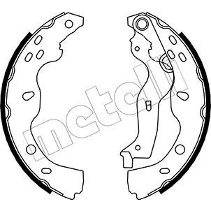 Image de Jeu de mâchoires frein à disque METELLI 53 0096