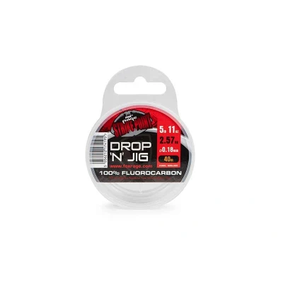 Image de Fox Rage Strike Point Drop &#039;N&#039; Jig 100% Fluorocarbone (40m) Maat : 0.35mm
