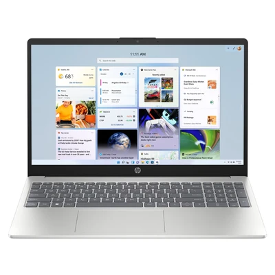 Image de HP 15 fc0069nf AMD Ryzen™ 7 7730U Ordinateur portable 39,6 cm (15.6 ) Full HD 16 Go DDR4 SDRAM 512 SSD Wi Fi 6 (802.11ax) Windows 11 Home Argent Neuf