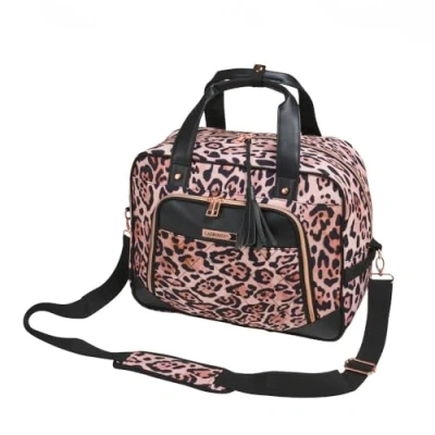 Image de Cabin Max Vela Carry On Sac fourre tout sous le siège, Léopard doré., 40 x 30 20cm, Bagage à main
