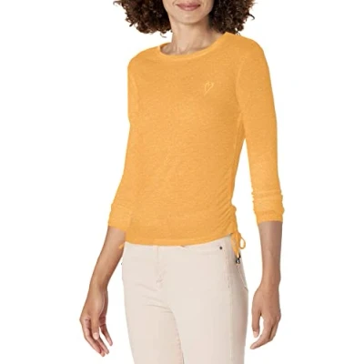 Image de Desigual TS_COR T Shirt, Jaune, Taille L Femme
