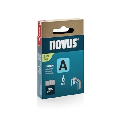 Image de Agrafes à fil fin Novus Type 53 Dimensions 6 mm x 11.3