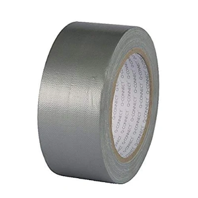 Image de Ruban De Réparation Q CONNECT Duct 48 Mm 25 M Argent / Type Réparation/Matériau B.d. Couleur Argent/épaisseur (mm) 170µm Taille 48/25mm/m/Largeur