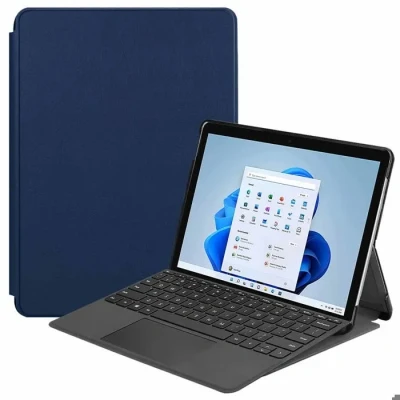 Image de imoshion Coque tablette Trifold pour Microsoft Surface Pro 8 Bleu foncé Neuf
