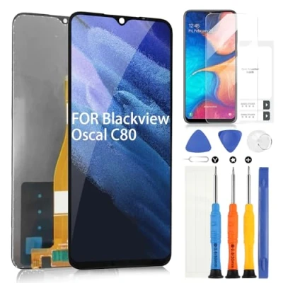 Image de ARSSLY LCD Écran pour Blackview OSCAL C80 Digitizer Tactile Remplacement Assemblée avec Outils